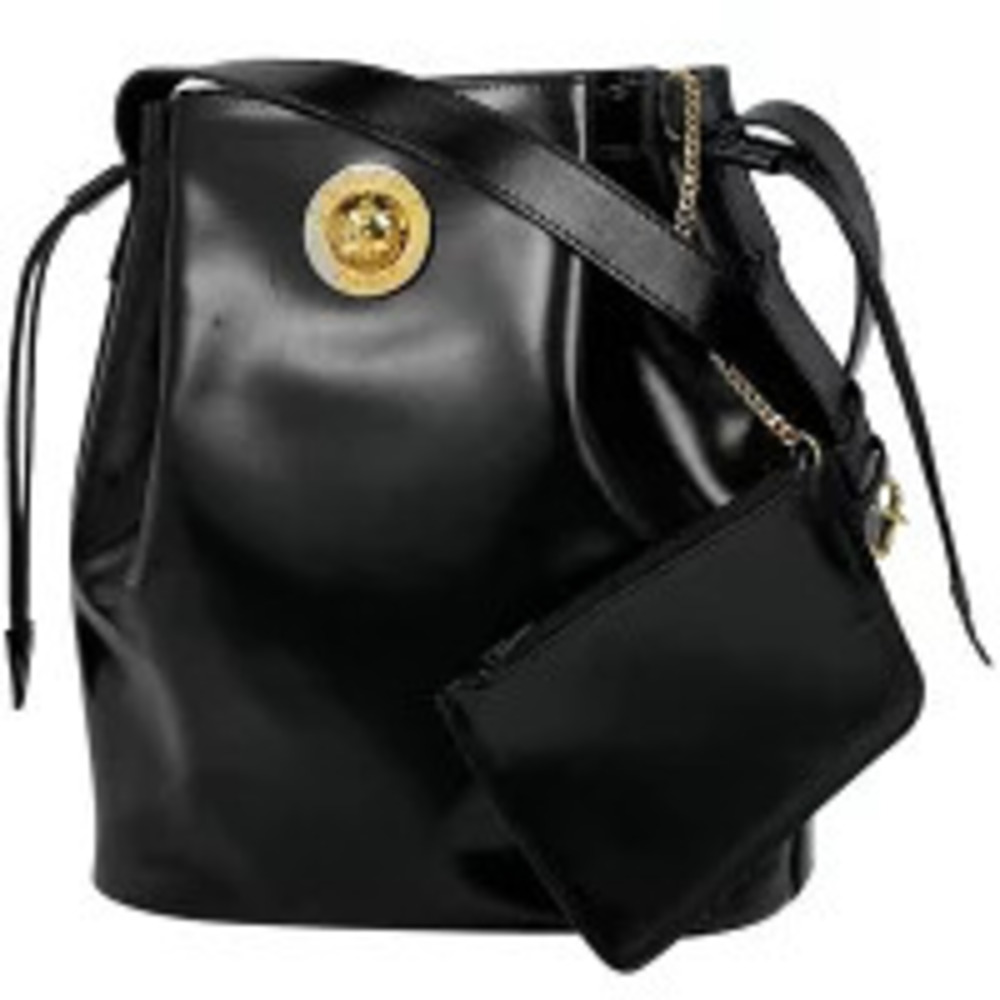 Celine Starball Shoulder Bag Leather Black